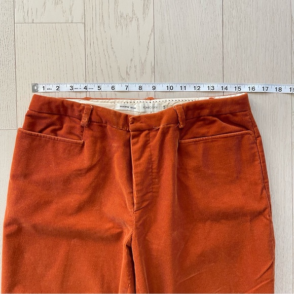 Vintage Designer Romeo Gigli Corduroy Straight Leg Button Fly Trouser Pants - Picture 14 of 15